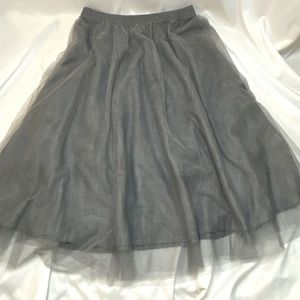 Lauren Conrad Grey Tutu Skirt